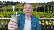 Load image into Gallery viewer, Interactive tasting video showing Scott Jeffrey toasting with a wine glass in a vineyard.