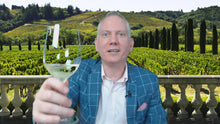 Load image into Gallery viewer, Interactive tasting video showing Scott Jeffrey toasting with a wine glass in a vineyard.
