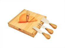 Load image into Gallery viewer, Formaggio™: Bamboo Cheese Board &amp; Tool Set
